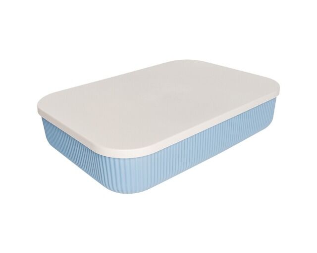 Aufbewahrungsbox mit Deckel 6,8l Serie Alythia Blau