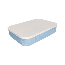 Aufbewahrungsbox mit Deckel 6,8l Serie Alythia Blau