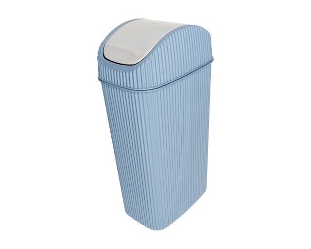 Kosmetikeimer mit Schwingdeckel 4l Serie Alythia Blau