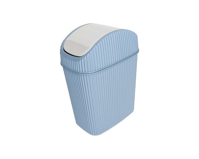 Kosmetikeimer mit Schwingdeckel 2,5l Serie Alythia Blau