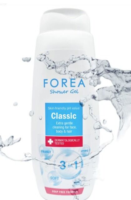 FOREA Shower Gel 3in1 Classic - 750 ml Made in Germany