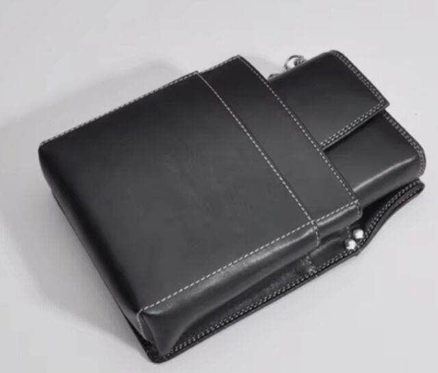 Kellnerbörse Kellnergeldbörse Kellner Geldbörse Börse Set Halfter Kette Neu
