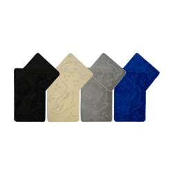 Badezimmergarnitur 2tlg, Serie Dolphin