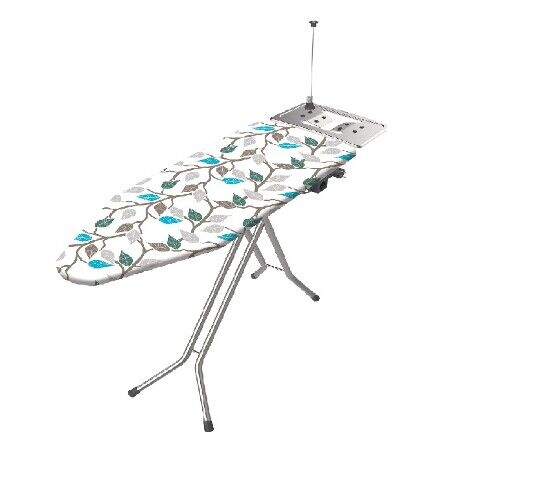 Bügelbrett 38x120 cm mit Stecker + Kabelhalter