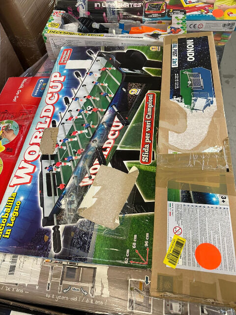 Spielzeug Mix - Spielwaren - Kinderspiele - Mixpaletten - Restposten