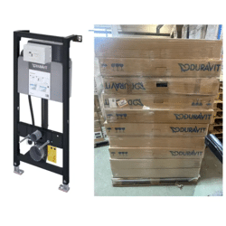 Spülkasten Trockenbau WC - Vorwandelement - Toiletteninstallation