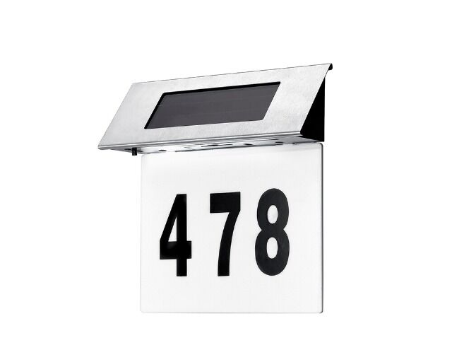 Solar Hausnummer