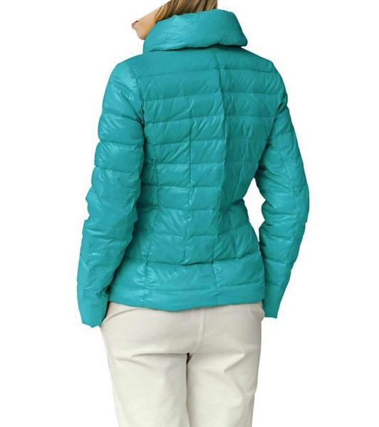 Daunenjacke, türkis