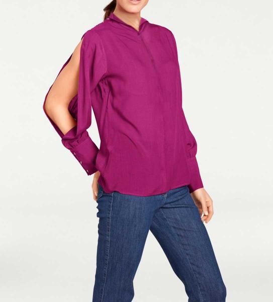 Designer-Bluse, pink