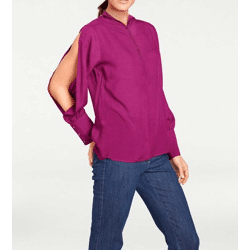Designer-Bluse, pink