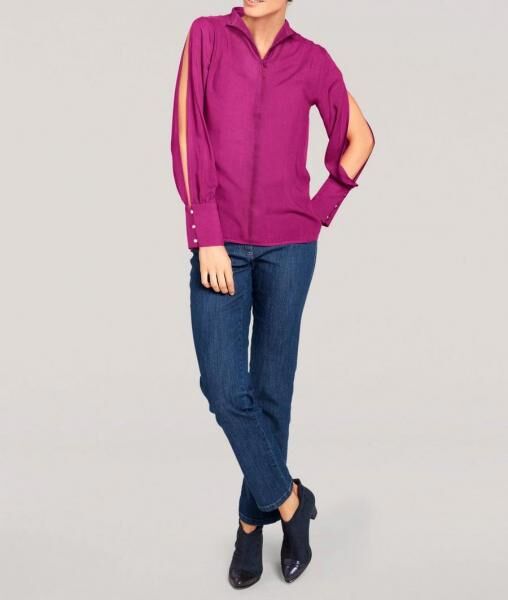 Designer-Bluse, pink