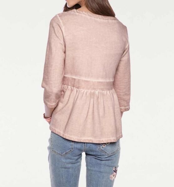 Designer-Sweatjacke, rosé