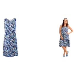 Damen Etui-Kleid Sommerkleid Strandkleid Cocktailkleid Print Kleid 