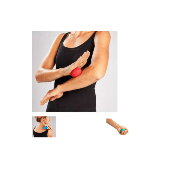 Therapieball Handmassageball Handtrainer Therapiekugel Griffball rot 