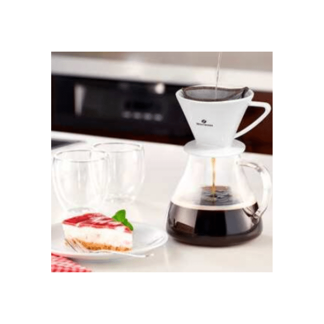 Dauerfiltereinsatz Kaffeefilter Mehrweg-Kaffeefilter Dauerfilter, Größe 2 