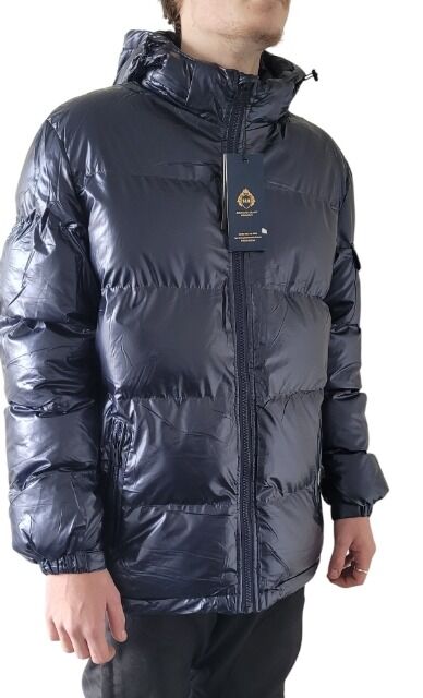 Herren Winterjacke , men winter jacket  style MA-03 in Farbe navy  big size Übergröße 