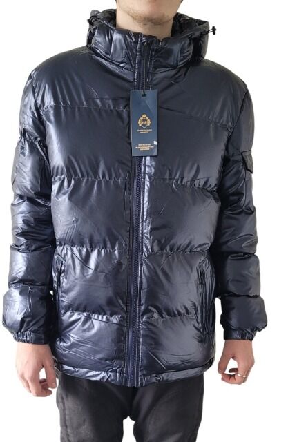 Herren Winterjacke , men winter jacket  style MA-03 in Farbe navy  big size Übergröße 
