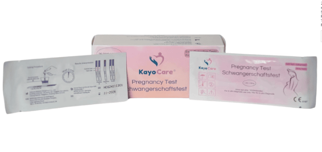 25 x KayoCare - hoch sensibele Schwangerschaftstest - Frühtest - early Pregnancy Test - Frühschwangerschaftstest 10miu/ml