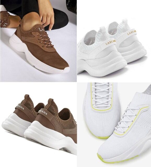 Damen-Sneaker-Mix der Marke Lascana – Lagerbestand für Export | Neu & Versandbereit