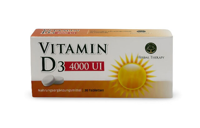 Vitamin D3 hochdosiert - MHD: 04/2027 - Made in EU - beste Qualität