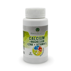 CALCIUM + MAGNESIUM + ZINC + VITAMIN D3 - Made in EU - Best before: 02/2027