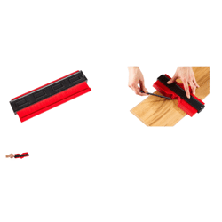 Contour gauge 27.5 cm scale Profile template Handicraft tool DIY accessory Measuring aid Precision gauge