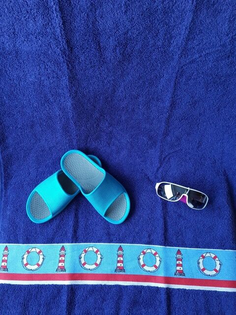 Maritime Standtuch  100% Baumwolle 