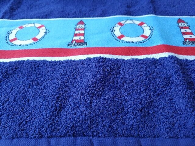 Maritime Standtuch  100% Baumwolle 