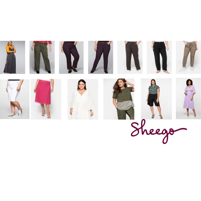 Sheego Damen Übergrößen Mode Plus Size Oberteile Hosen Große Größen Restposten Mix