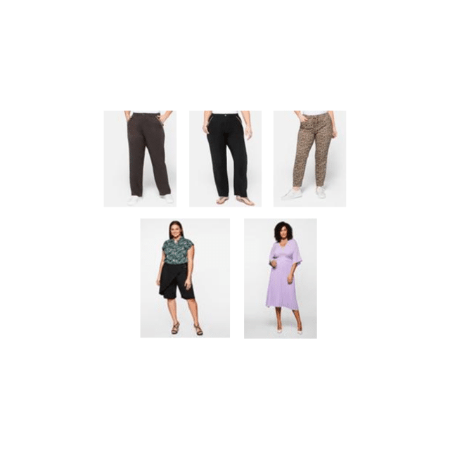 Sheego Damen Übergrößen Mode Plus Size Oberteile Hosen Große Größen Restposten Mix