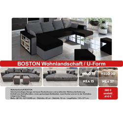 Möbel Polstermöbel Sofa Wohnlandschaft Ausverkauf GERD - ORION - GERBD