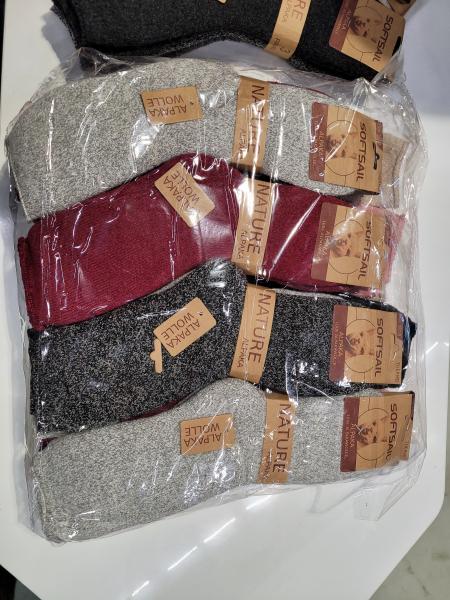 Alpaka Thermo Socken, 95% Wollanteil, Einheitspreis, 3er Packs, versch. Farbsortierungen: Amazon VK: 21,90 - 29,90€