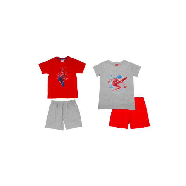 Lizenz Kinder Schlafanzug Pyjama Nachtwäsche Nachtmode Kindermode kurz Restposten Mix