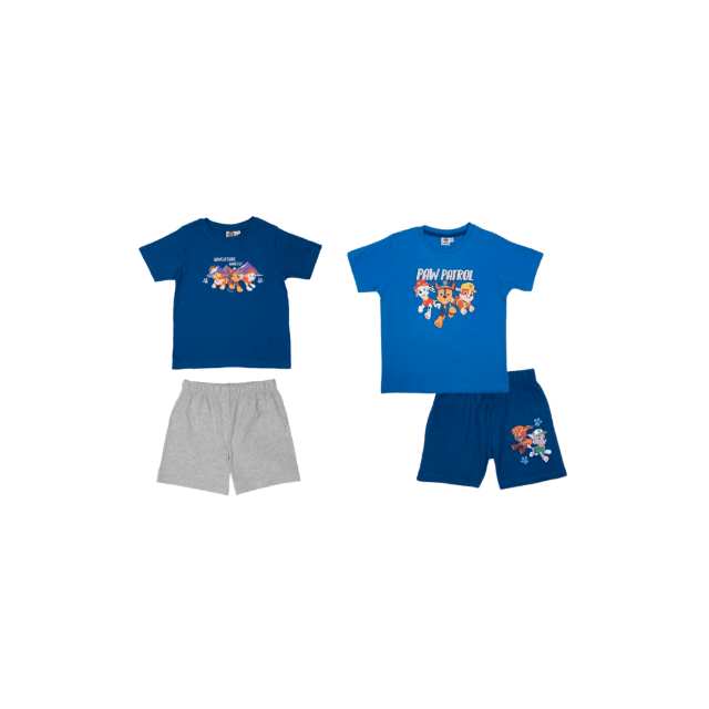 Lizenz Kinder Schlafanzug Pyjama Nachtwäsche Nachtmode Kindermode kurz Restposten Mix