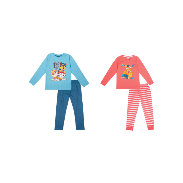 Lizenz Kinder Schlafanzug Pyjama Nachtwäsche Nachtmode Kindermode lang Restposten Mix