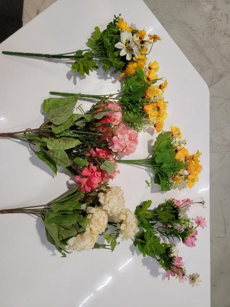 Artificial flowers / bouquet - 20x35cm - many colors 