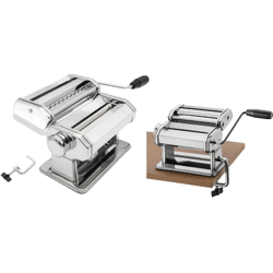 Nudelmaschine für Teigplatten Pastamaschine Teigwalze Nudelroller schmale breite Nudeln Küchenzubehör