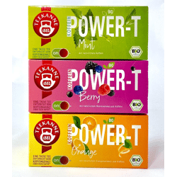 Teekanne Power-T versch. Sorten 1A-Ware