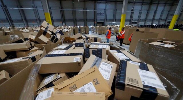 Amazon Kartons, originalverpackt und Neu