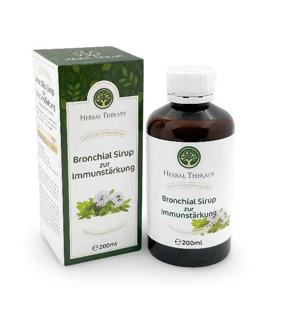Bronchialsirup zur Immunstärkung Nahrungsergänzung mit Thymian