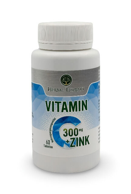 Vitamin C 300mg + Zink, 60 Tabletten 