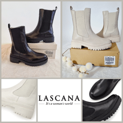  Damen Lederstiefel von Lascana