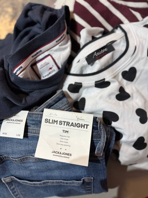 6,50 €/Stück – Markenbekleidung Mix, Kategorie C (Nike, Adidas, Tommy Hilfiger, Levi’s, Hugo Boss)