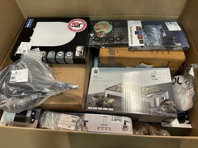 350 € – MIX-Paletten: Haushaltsgeräte, Elektronik, Kinderartikel, Retouren von bekannten deutschen Marktplätzen