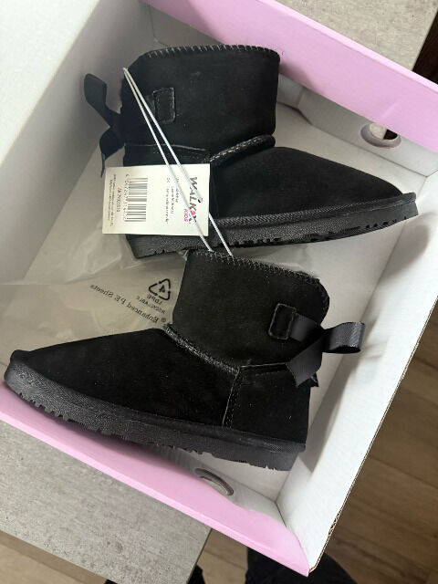 Mädchen Lammfellboots – Echtleder & echtes Lammfell – NEU & OVP