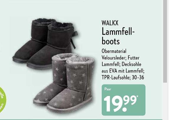 Mädchen Lammfellboots – Echtleder & echtes Lammfell – NEU & OVP