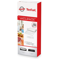 Tefal XA256010 2x Folienrollen (22cmx3 m/28cmx3 m) für VT2540 VT2550 Vakuumierer