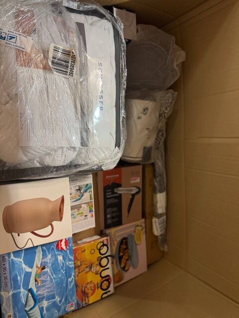 350 € – MIX-Paletten: Haushaltsgeräte, Elektronik, Kinderartikel, Retouren von bekannten deutschen Marktplätzen