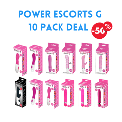 G spot vibrator10 pack in different sizes & shapes, ideal for beginners & sale. High quality packaging!