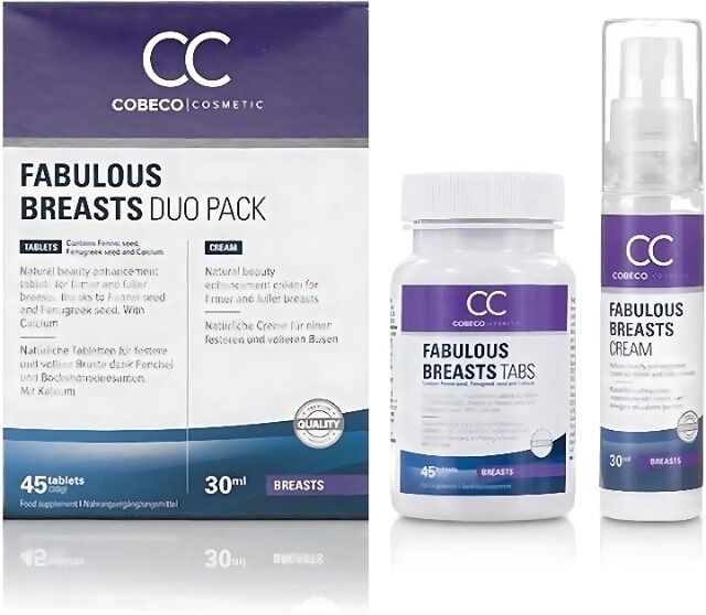 Cobeco - Fabulous Breast Duo Pack - 45 Capsules + 30ml